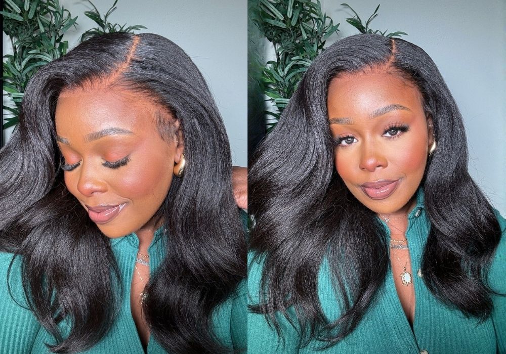 Kinky texture wig