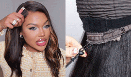 Glueless wig cap with adjustable band